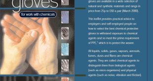 Selecting Protective Gloves for work with Chemicals