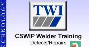 CSWIP Welder Training Welding Defects and Repairs